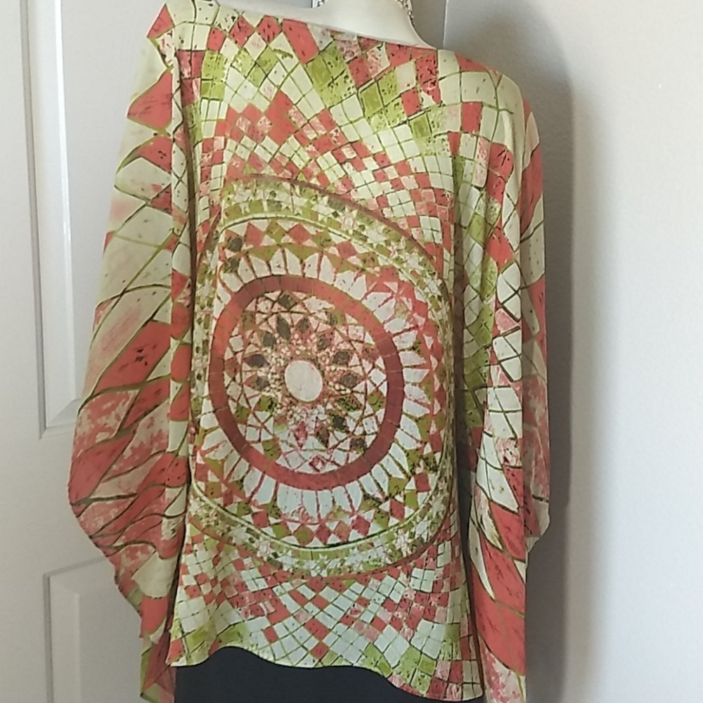 Unique Spectrum Coverall Blouse - image 4